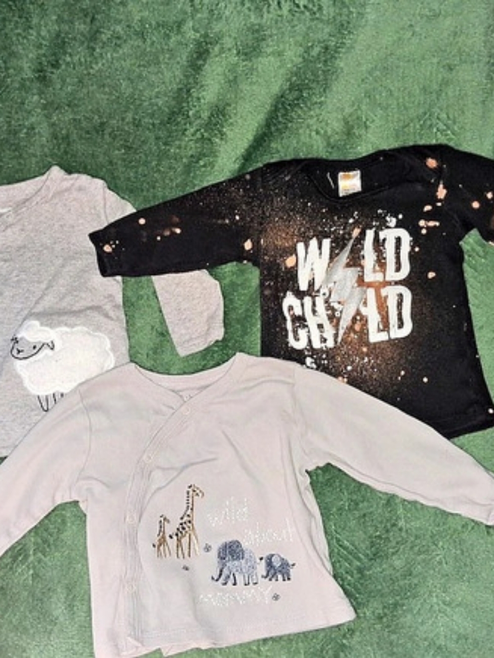 Boy 0-3m Long Sleeve Lot 3